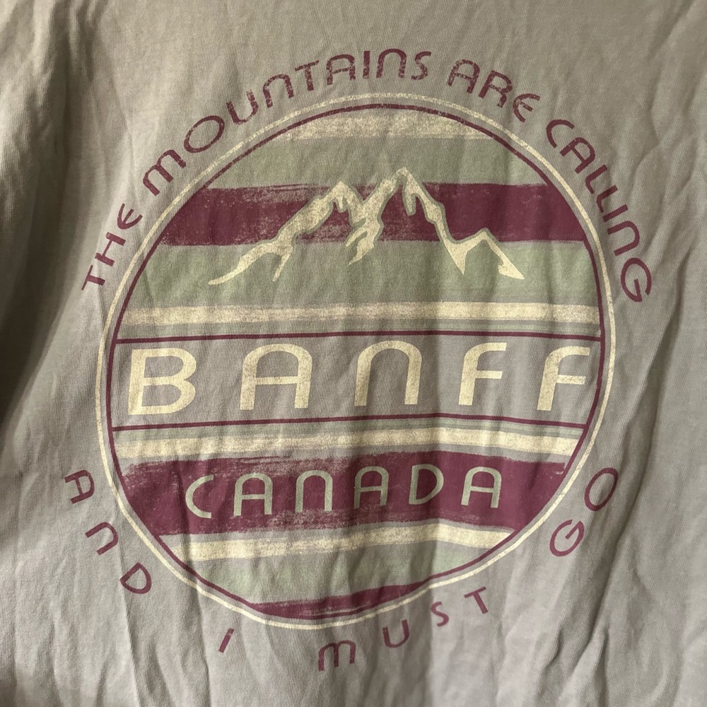Canada Blue Graphic Tee T-Shirt Women’s